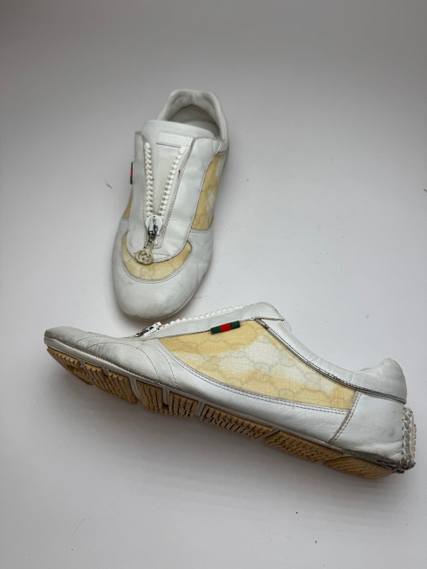 Vintage Gucci Sneaker Monogram White 38