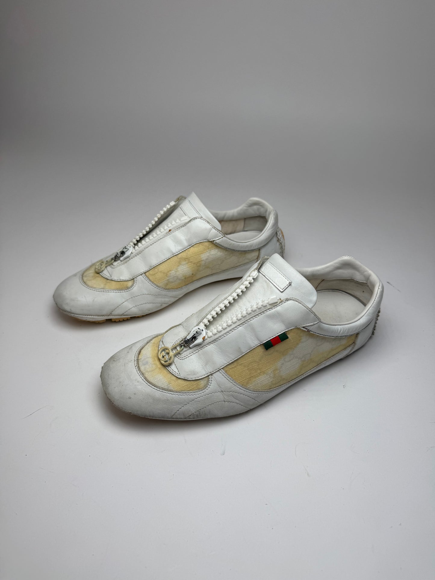 Vintage Gucci Sneaker Monogram White 38
