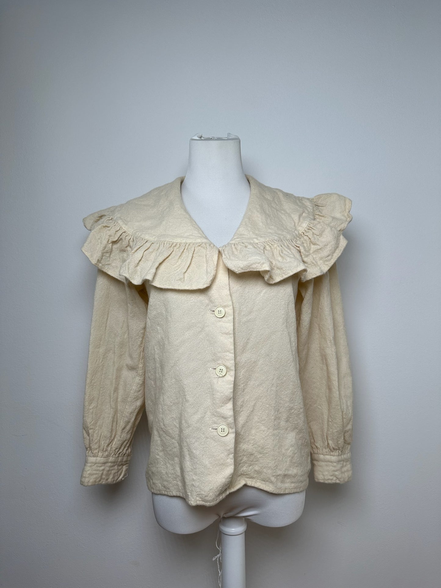 Vintage Yves Saint Laurent Wool Sweater Beige