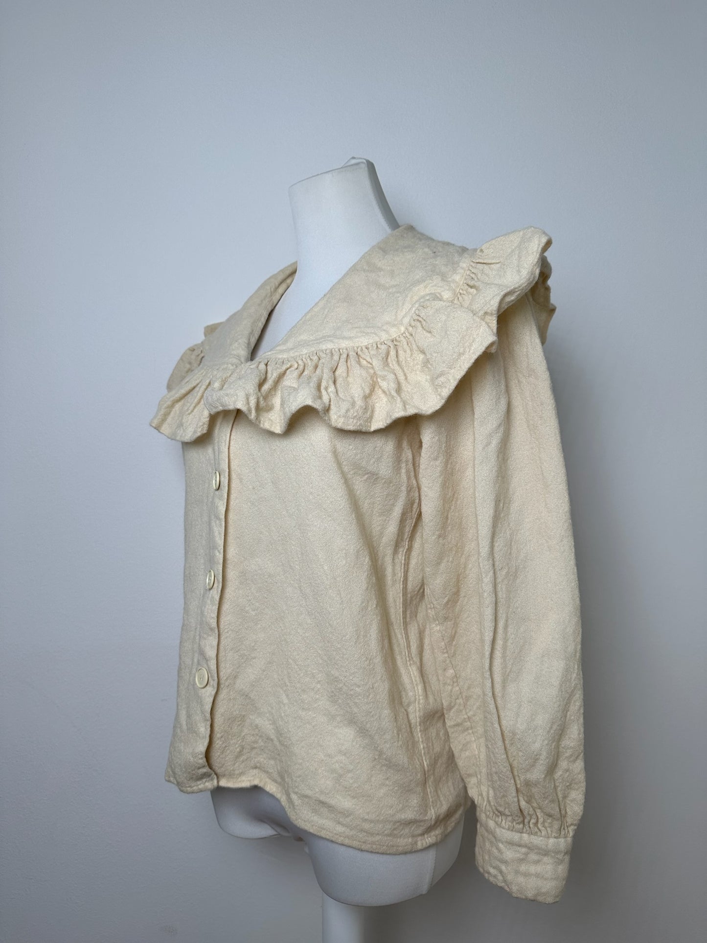 Vintage Yves Saint Laurent Wool Sweater Beige