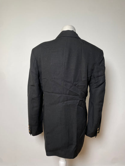 Vintage Dior Wool Blend Blazer Black S