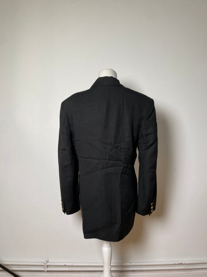 Vintage Dior Wool Blend Blazer Black S