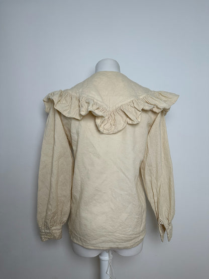 Vintage Yves Saint Laurent Wool Sweater Beige
