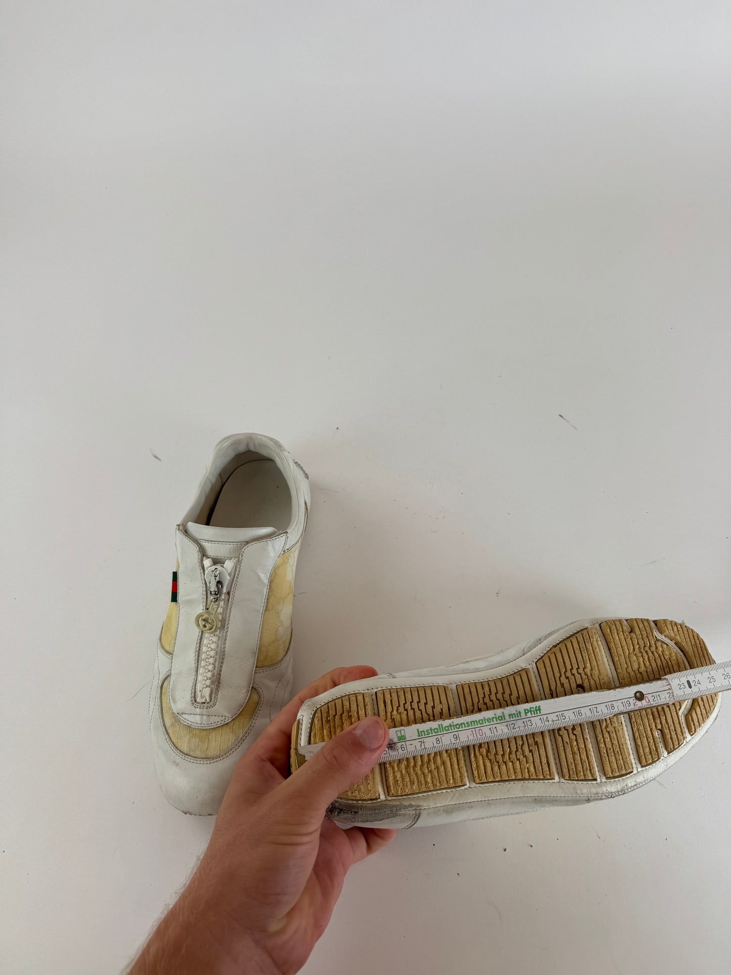Vintage Gucci Sneaker Monogram White 38