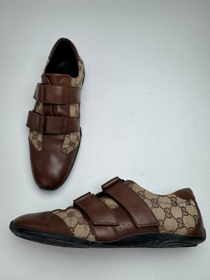 Vintage Gucci Monogram men’s Sneaker beige Brown 42