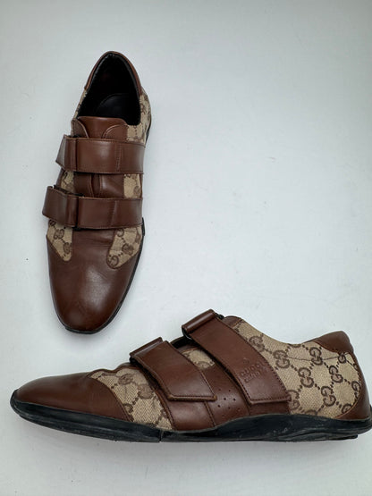 Vintage Gucci Monogram men’s Sneaker beige Brown 42
