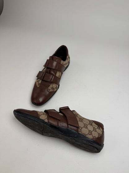 Vintage Gucci Monogram men’s Sneaker beige Brown 42