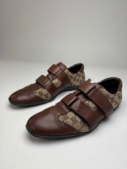 Vintage Gucci Monogram men’s Sneaker beige Brown 42