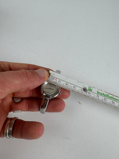 Vintage Gucci Horsebit steel Watch silver