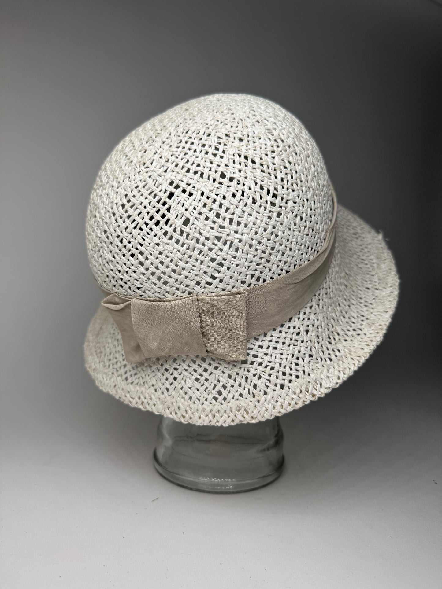 Vintage Balenciaga Hat white