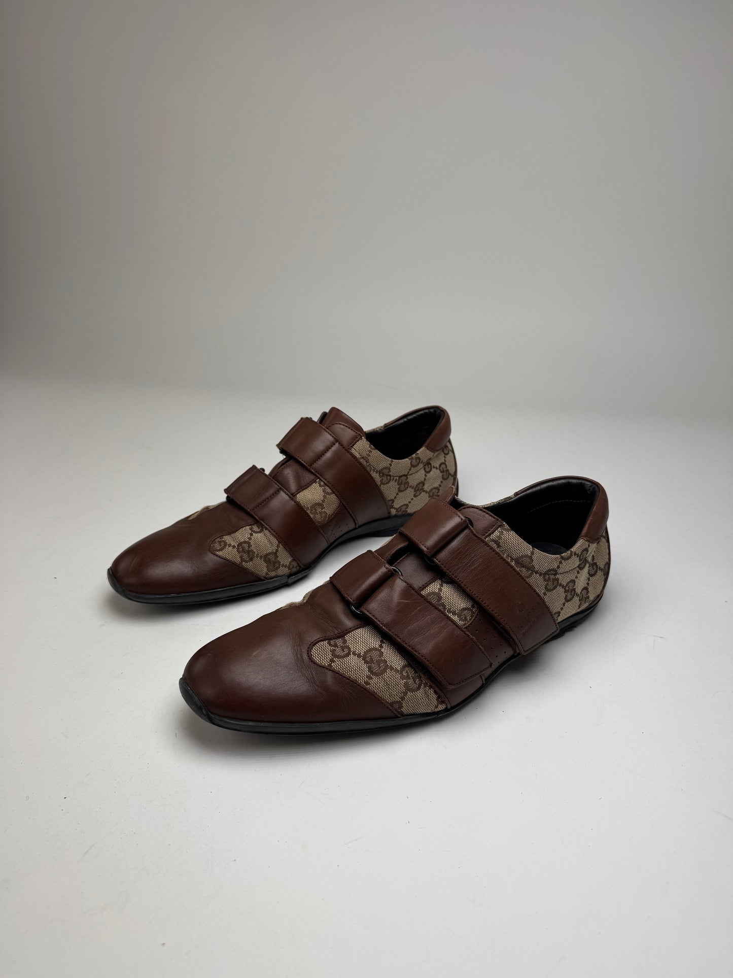 Vintage Gucci Monogram men’s Sneaker beige Brown 42