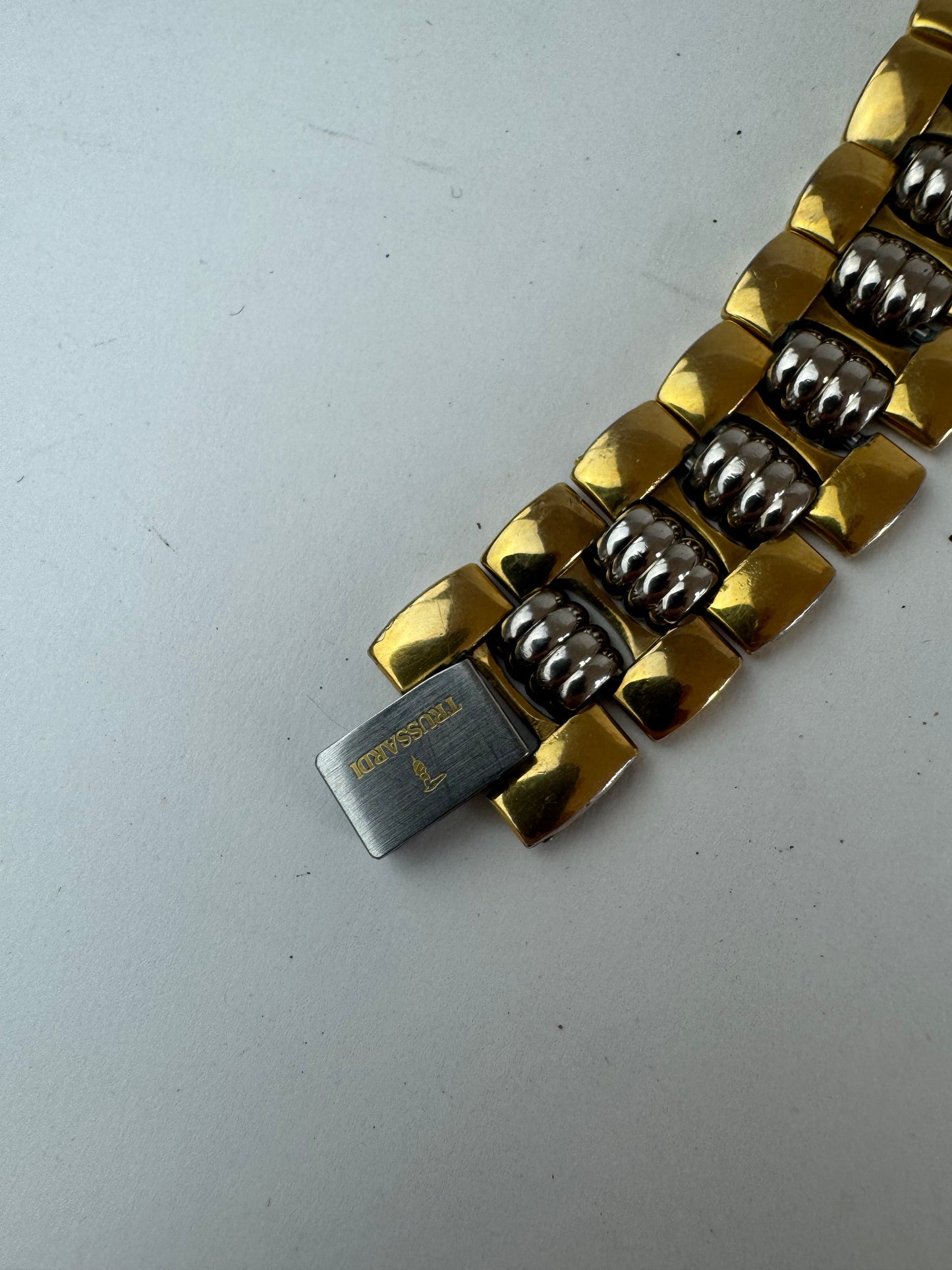 Montre Dior vintage en acier doré