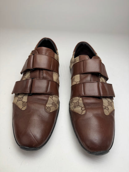 Vintage Gucci Monogram men’s Sneaker beige Brown 42