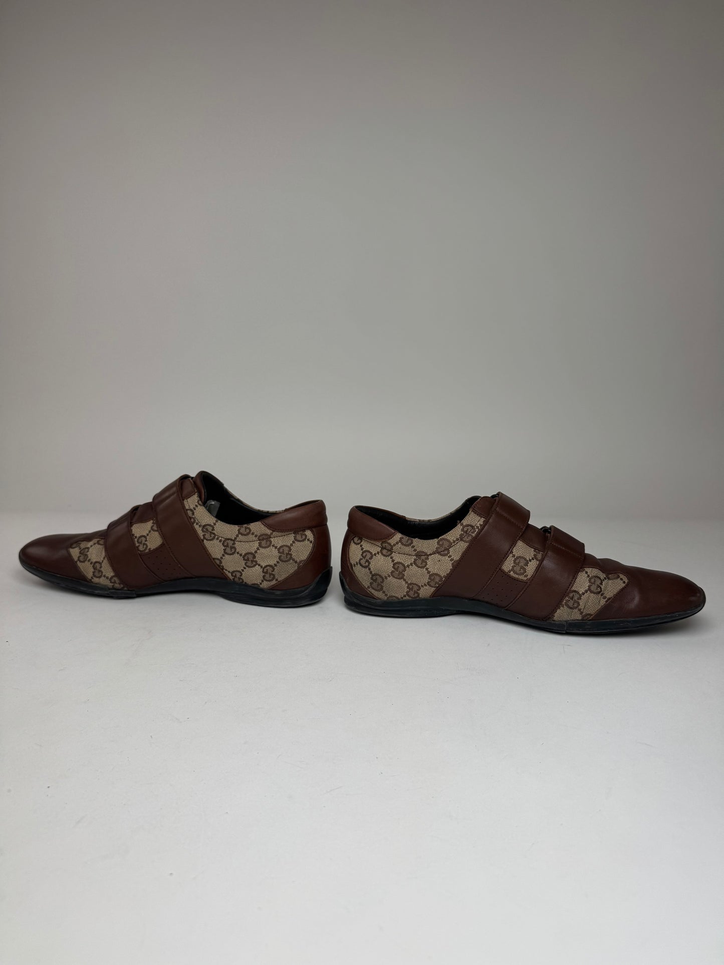 Vintage Gucci Monogram men’s Sneaker beige Brown 42