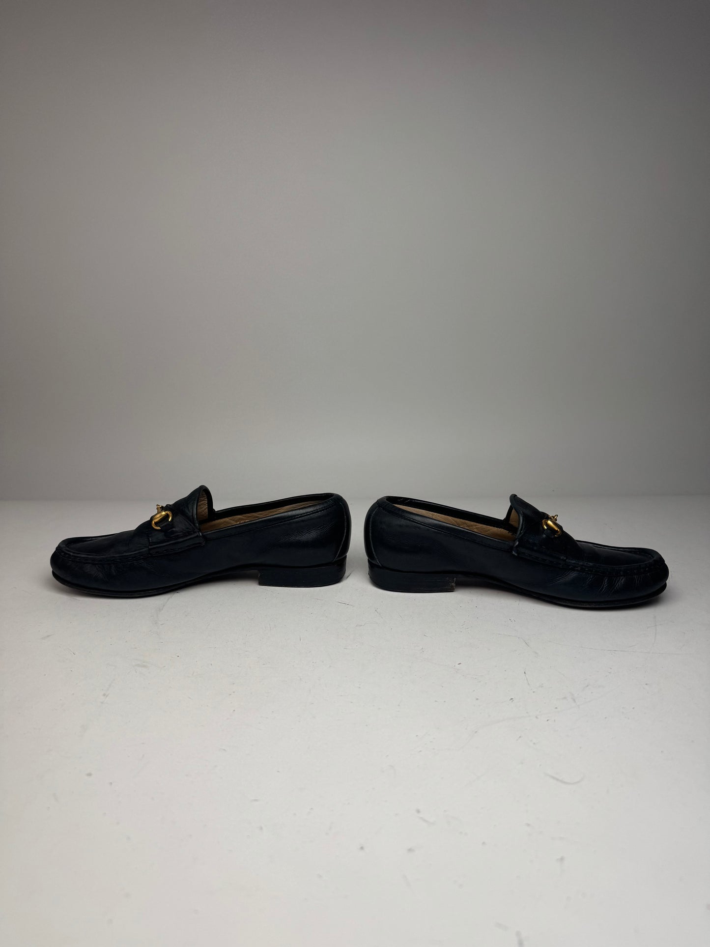 Vintage Gucci Leather Loafer Black EU35,5