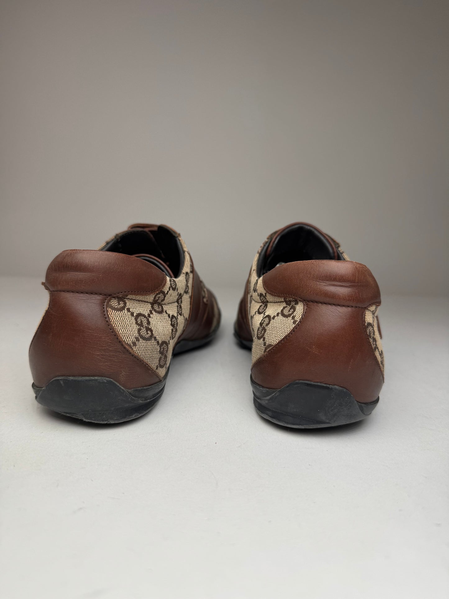 Vintage Gucci Monogram men’s Sneaker beige Brown 42