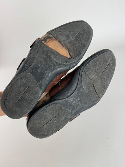 Vintage Gucci Monogram men’s Sneaker beige Brown 42