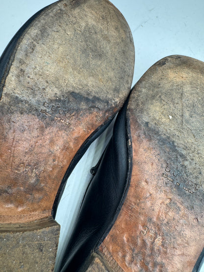 Vintage Gucci Leather Loafer Black EU35,5