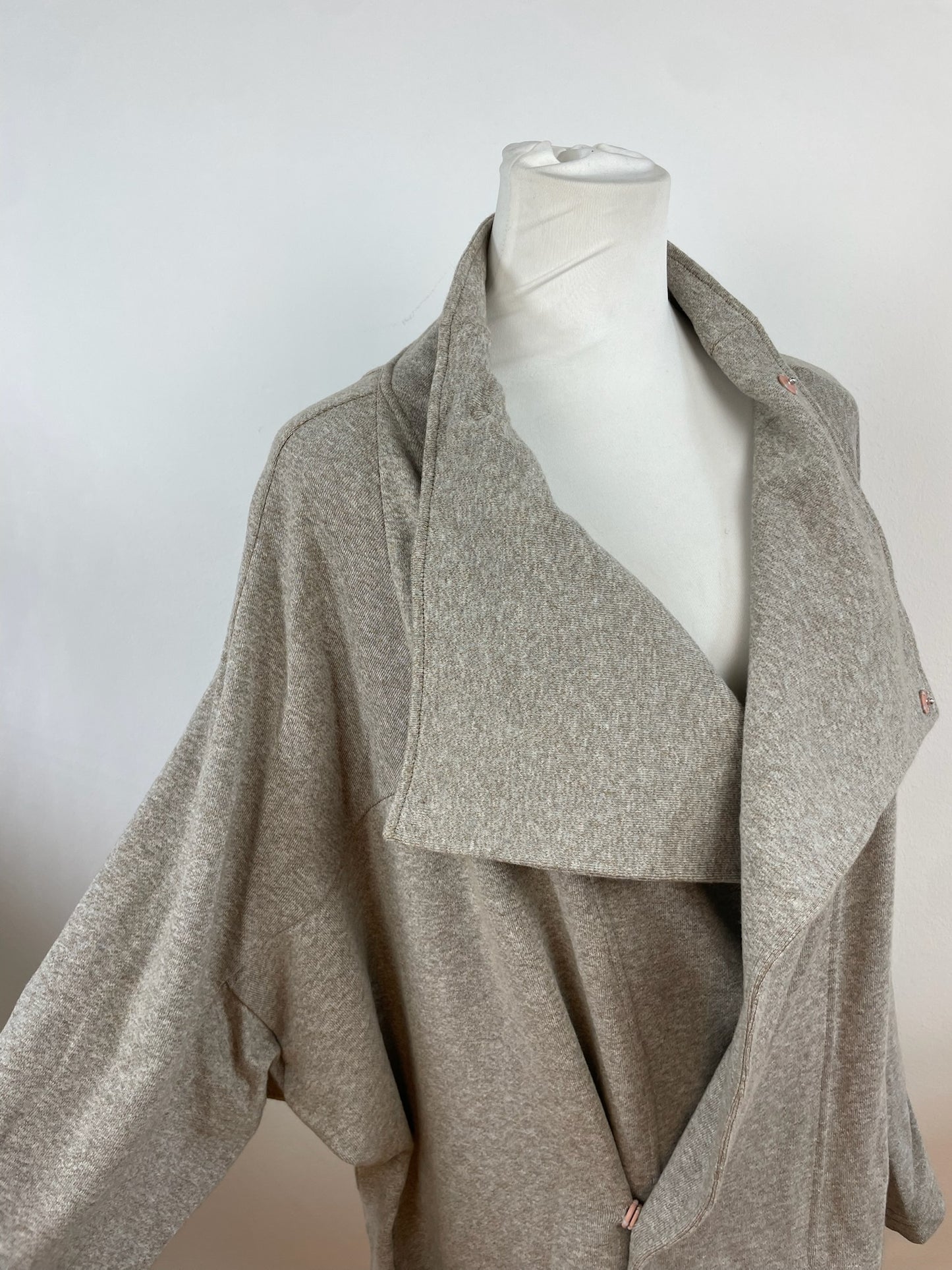 Vintage Issey Miyake Wool Coat M Grey