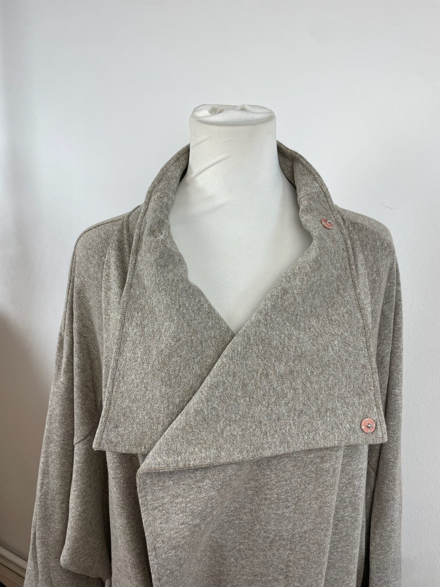 Vintage Issey Miyake Wool Coat M Grey