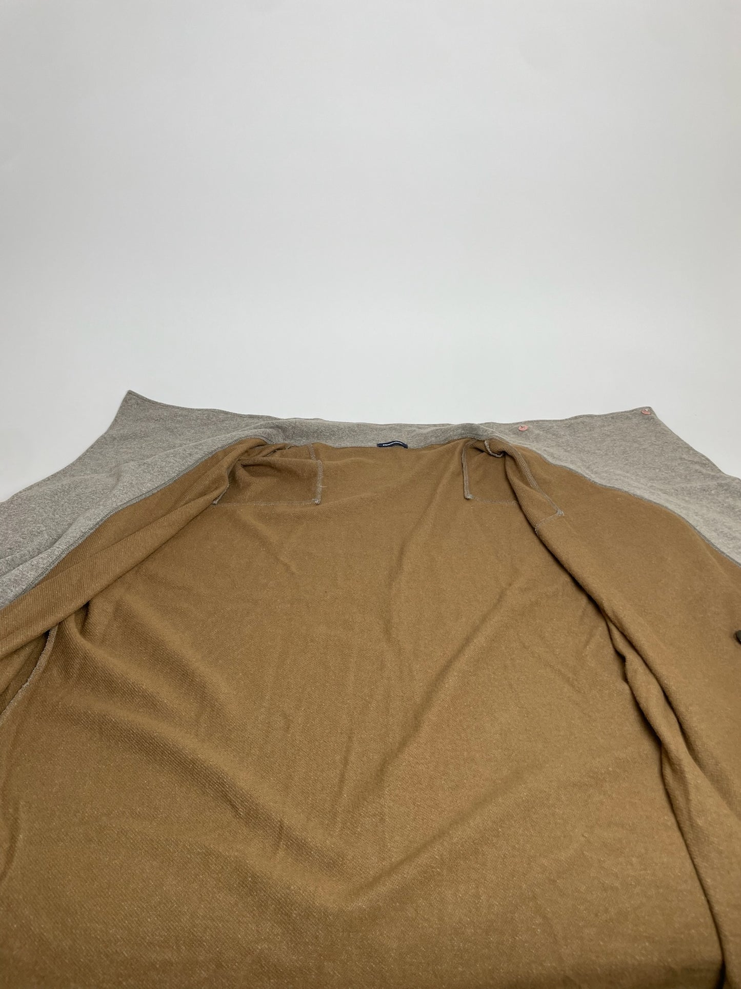 Vintage Issey Miyake Wool Coat M Grey