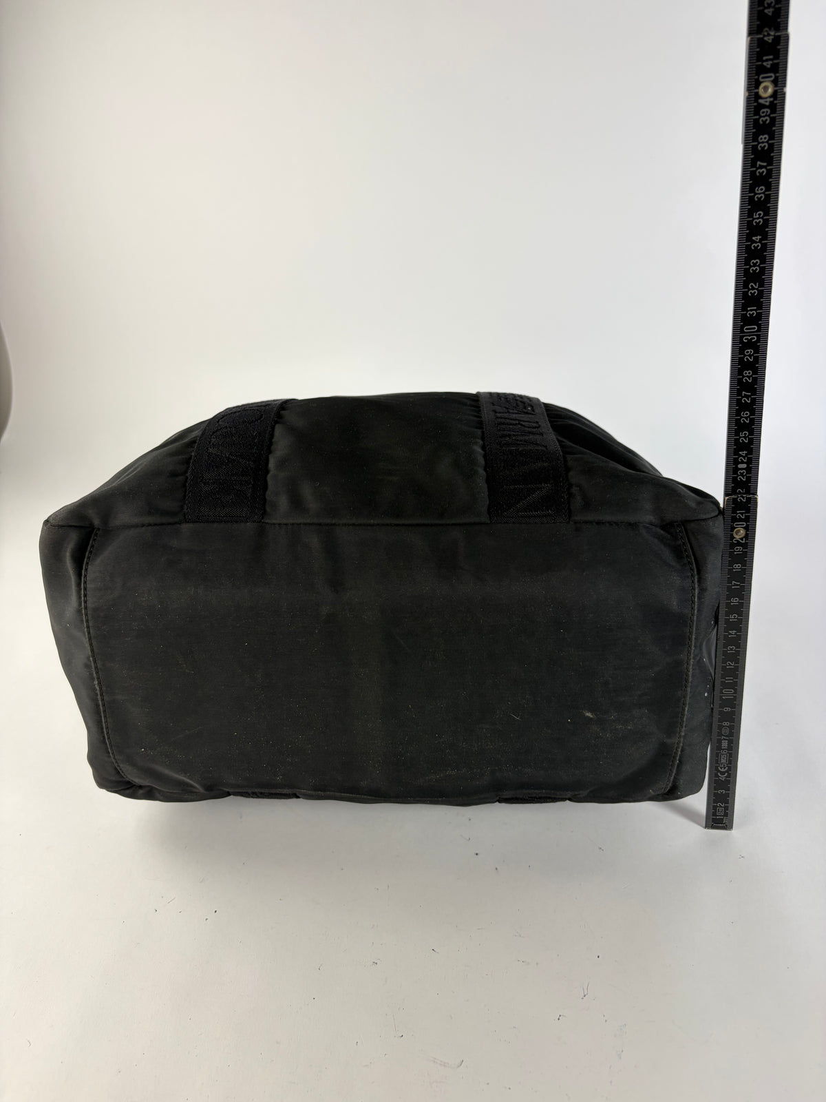 Vintage Emporio Armani EVA Nylon Tote Late 1990s Black