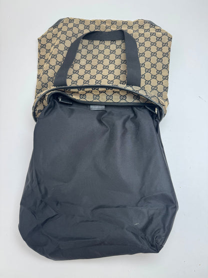 Sac Gucci Monogram Vintage beige marron