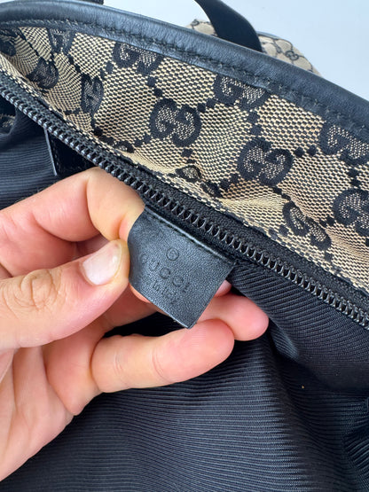 Sac Gucci Monogram Vintage beige marron