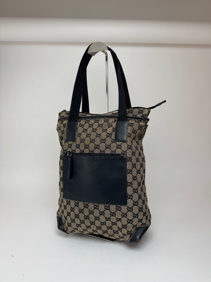 Sac Gucci Monogram Vintage beige marron