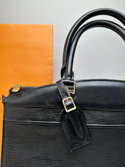 Vintage Louis Vuitton EPI Leather Riviera Handbag Noir Black