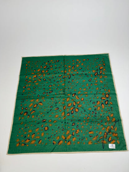 Givenchy vintage cloth green leopard