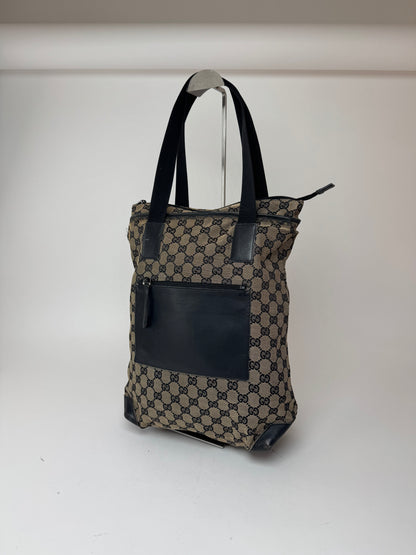 Sac Gucci Monogram Vintage beige marron