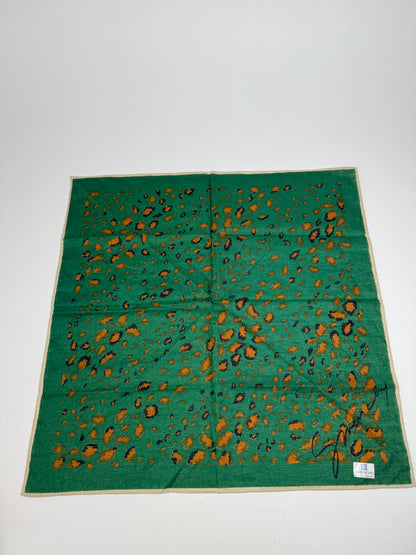 Givenchy vintage cloth green leopard