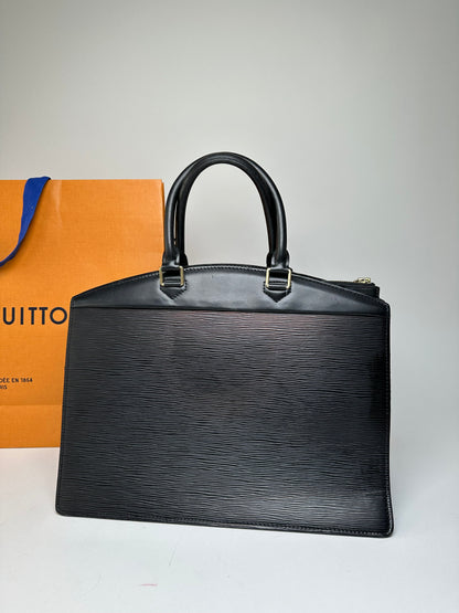 Vintage Louis Vuitton EPI Leather Riviera Handbag Noir Black