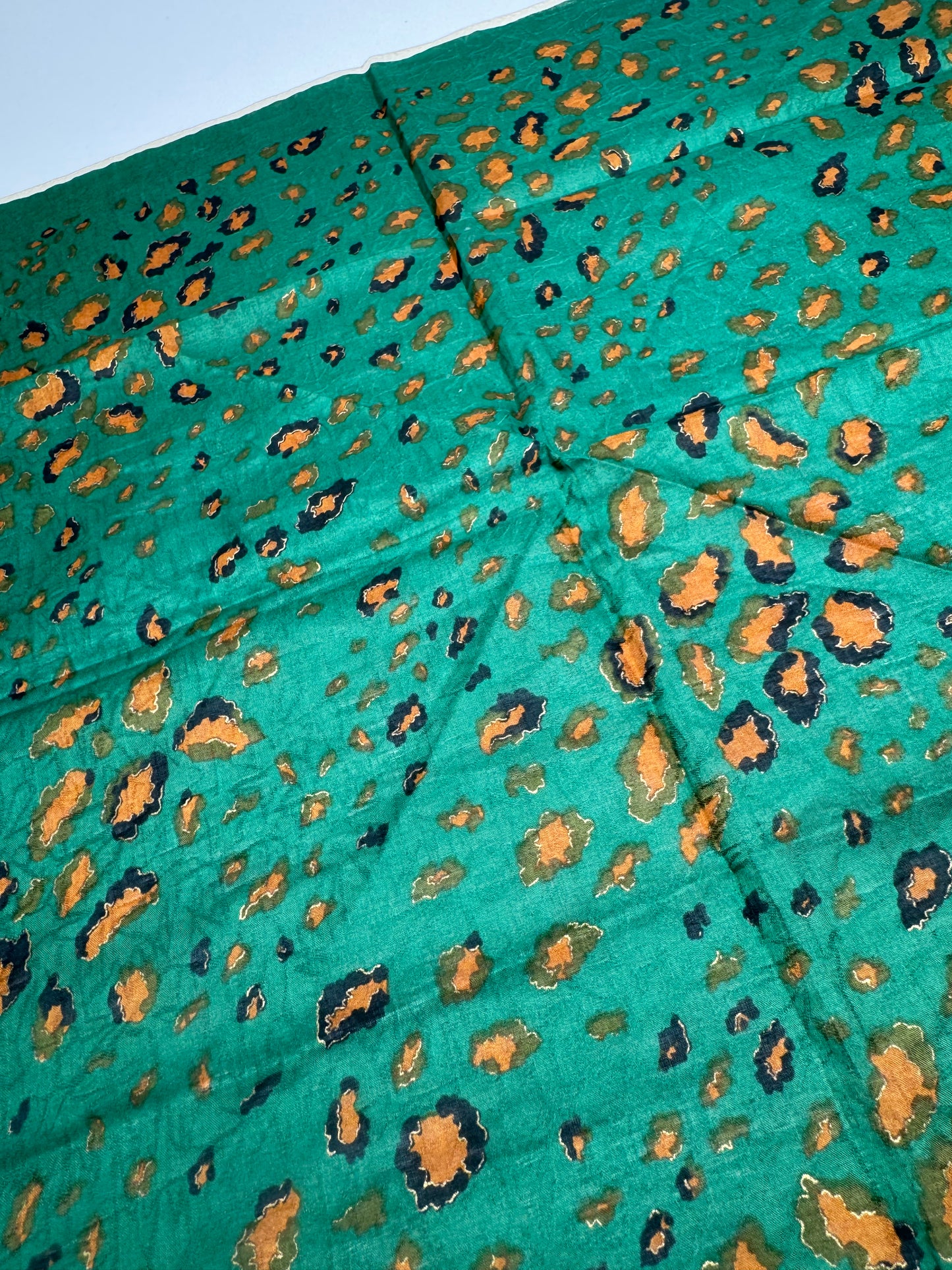 Givenchy vintage cloth green leopard