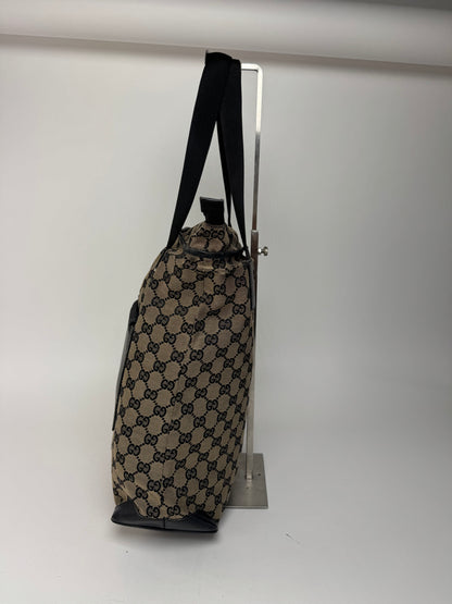 Sac Gucci Monogram Vintage beige marron