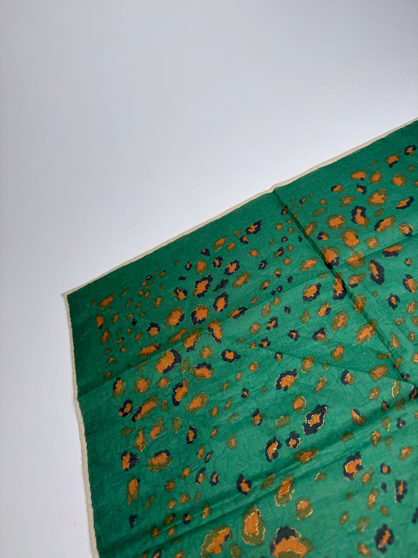 Givenchy vintage cloth green leopard