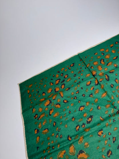 Givenchy vintage cloth green leopard