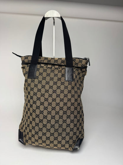Sac Gucci Monogram Vintage beige marron