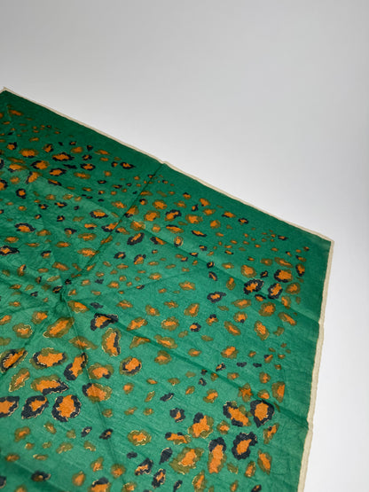 Givenchy vintage cloth green leopard