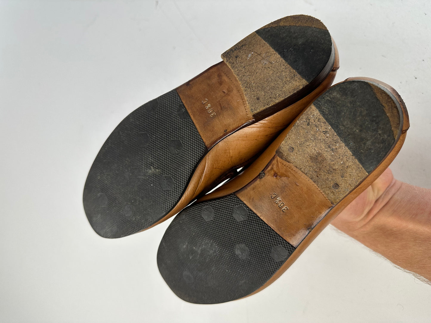 Vintage Gucci Leather Horsebit Loafer Brown