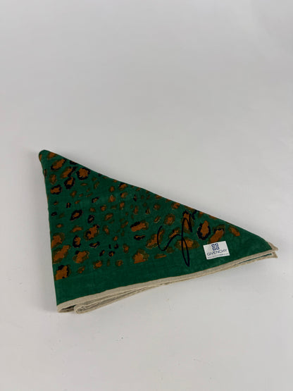 Givenchy vintage cloth green leopard