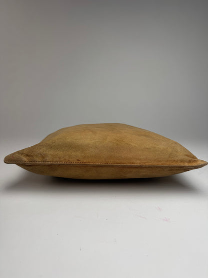 Vintage Loewe Madrid Anagram Canvas shopper bag gold brown