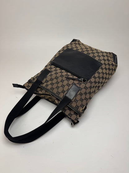 Sac Gucci Monogram Vintage beige marron