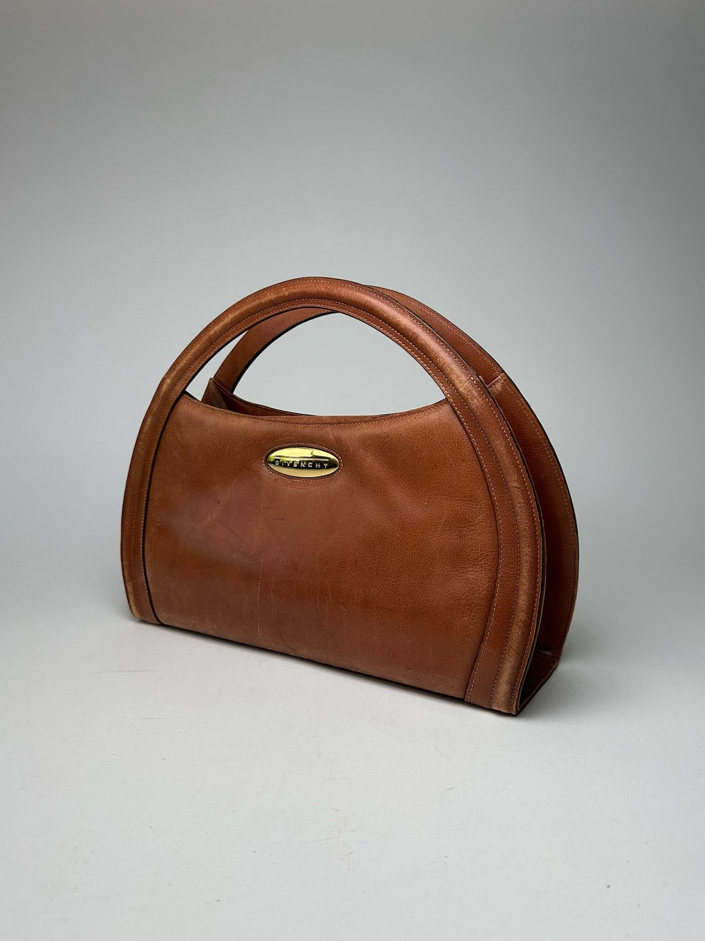 Vintage Givenchy Antigona Leather bag brown