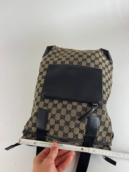 Sac Gucci Monogram Vintage beige marron