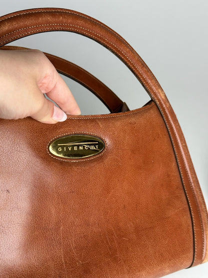Vintage Givenchy Antigona Leather bag brown