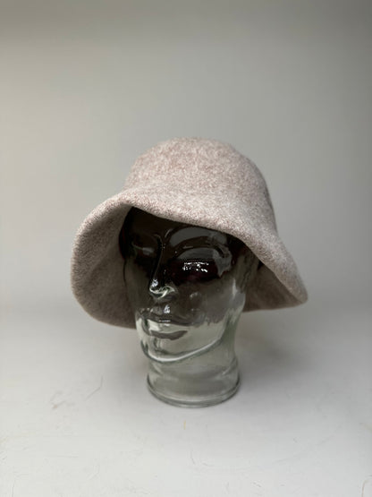 Vintage Vivienne Westwood Wool Bucket Hat Beige