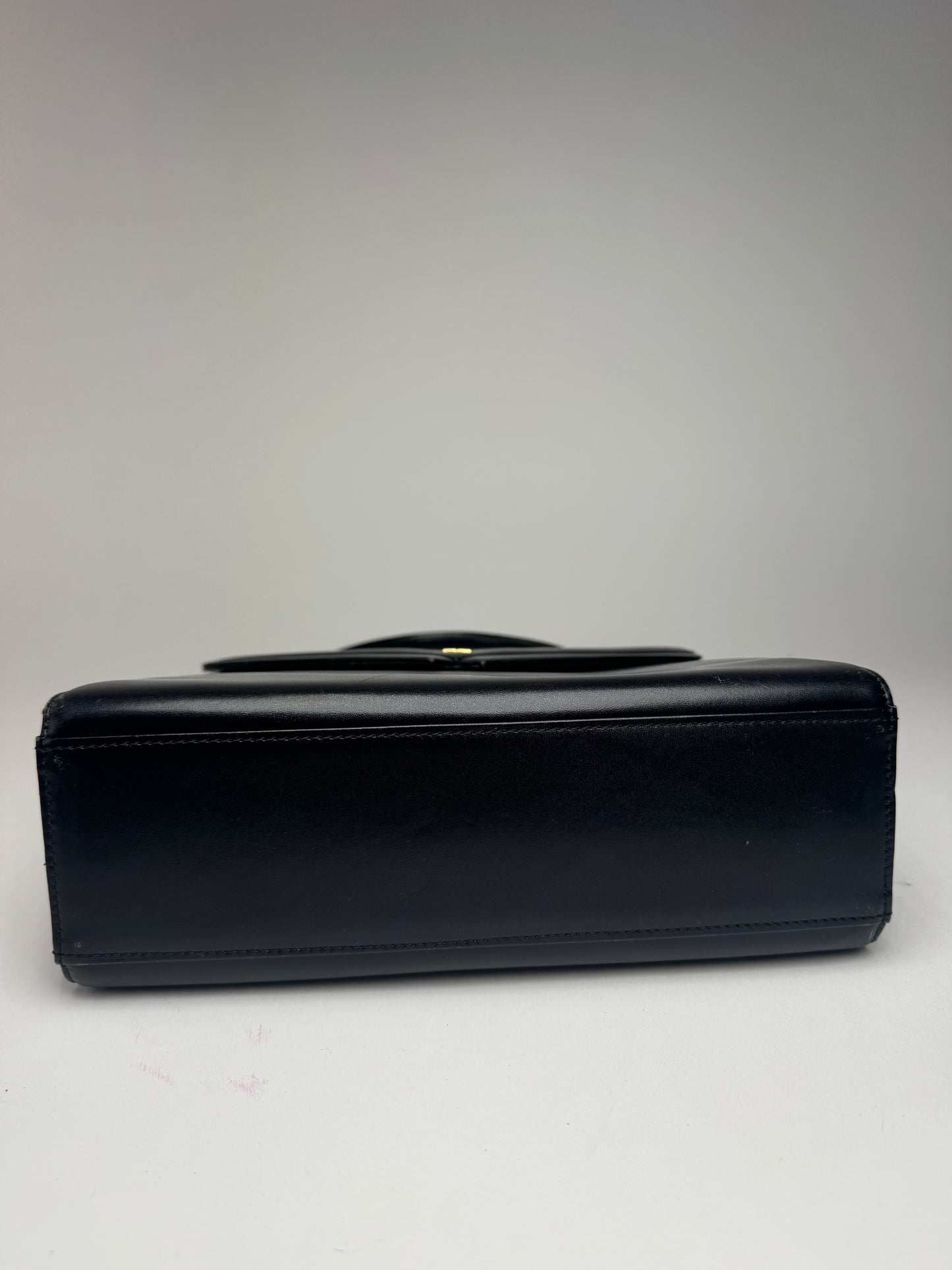 Sac vintage en cuir Givenchy 4G noir