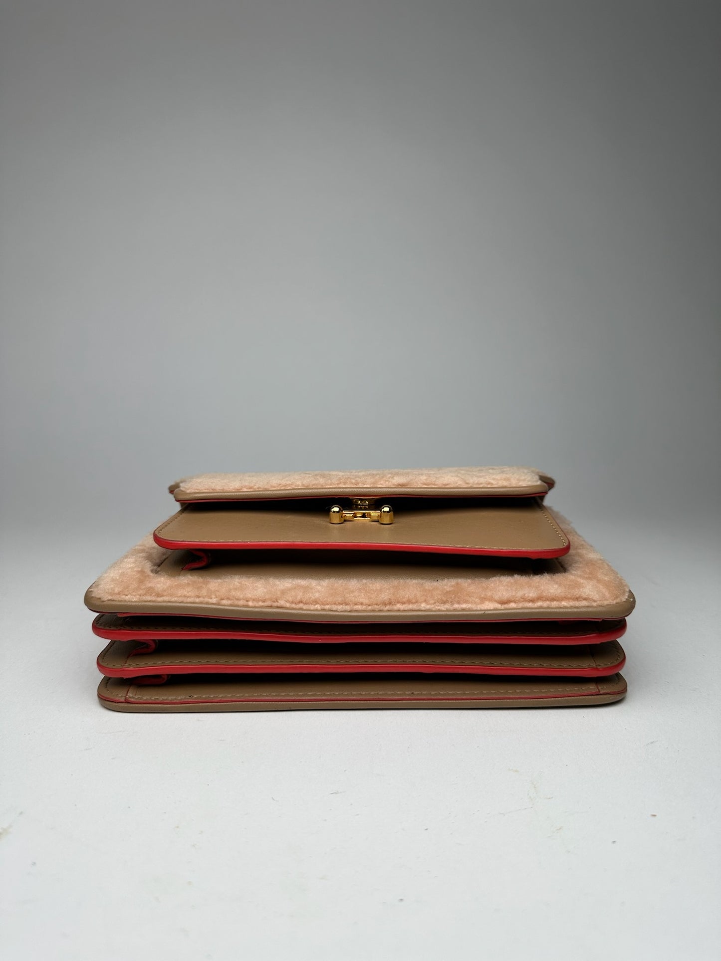 Vintage Marni Trunk bag brown